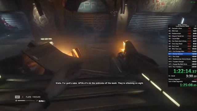 Alien Isolation speedrun but with no loot - Low% NMG Novice in 2:45:32 смотреть онлайн