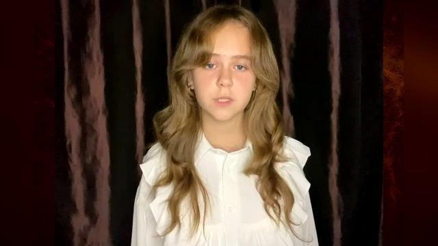Зибровская Кристина, 14 лет, г. Дятьково. Номинация «Выразительное чтение поэзии». смотреть онлайн