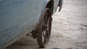 Ставим железные колеса от колесницы на реактивный жигуль!