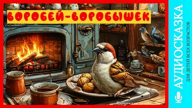 Воробей воробышек | аудиосказки | народные сказки | детские сказки онлайн | сказка | мультик смотреть онлайн