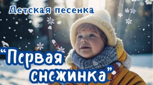Детская песня "Первая снежинка" #сезонконтентаRUTUBE