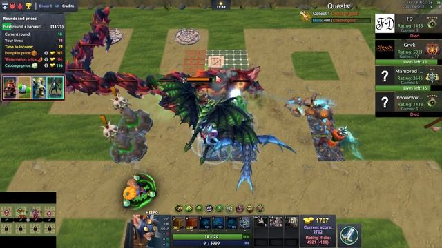 RANDOM FARM TD (DOTA2 ARCADE MODE) смотреть онлайн