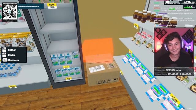 SCATMARKET segue CRESCENDO no MERCADO! 🍫📦 #03 | Supermarket Simulator смотреть онлайн