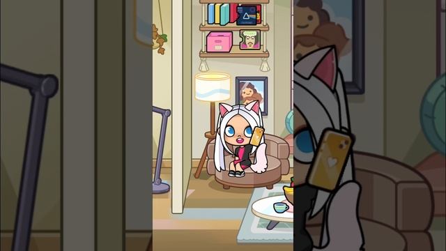 Настя и Мия идут в школу в игре Avatar World #avatarworld #рекомендации #настя #игры смотреть онлайн