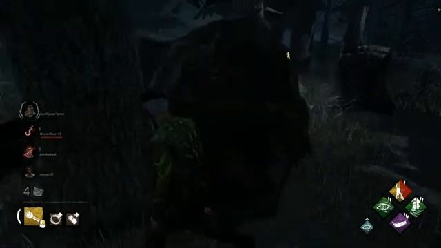 Dead by Daylight Дед прятался от молодухи в шкафу, но все равно она его прижала смотреть онлайн