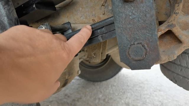 Установка усиленных рессор Исузу НП 75