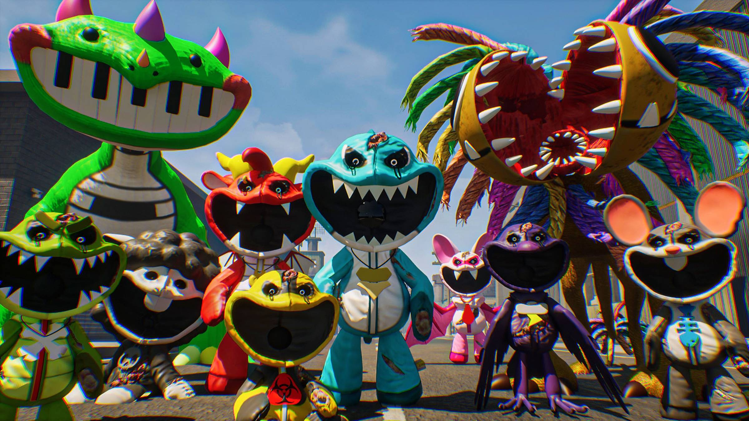 Poppy Playtime 4 - Все Монстры по Росту смотреть онлайн