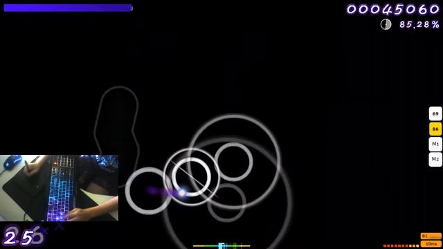 10AGE - НЕТУ ИНТЕРЕСА [osu] liveplay ну вы поняли... смотреть онлайн
