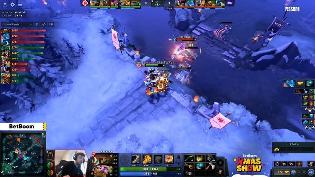 Nemiga Gaming vs YNT-(ex-Mind Games) | map 2 | BetBoom Xmas Show RU | by @Zloba & @KingR смотреть онлайн