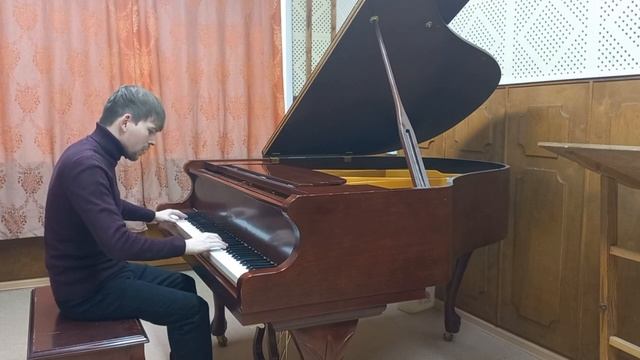 Mozart - Fantasy in C moll K.475. Performed by Anton Khazipov. смотреть онлайн