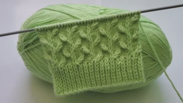 Узоры спицами - Вязание спицами узоры смотреть онлайн