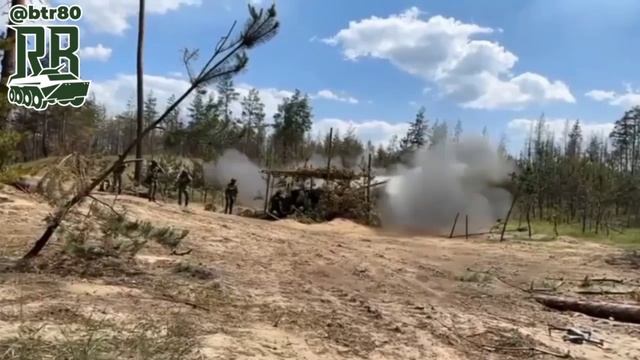 ⚡️СВО 18+ Артиллеристы накрыли группу украинских боевиков смотреть онлайн