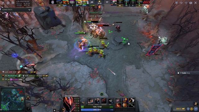 IMBA COMEBACK - Resolution OG Epic Comeback Dragon Knight | Dota 2 смотреть онлайн