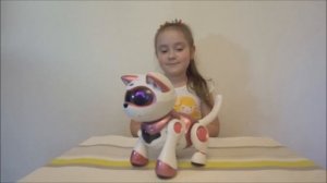 Моя кошечка Текста Китти. Интерактивная игрушка-робот Teksta Kitty.