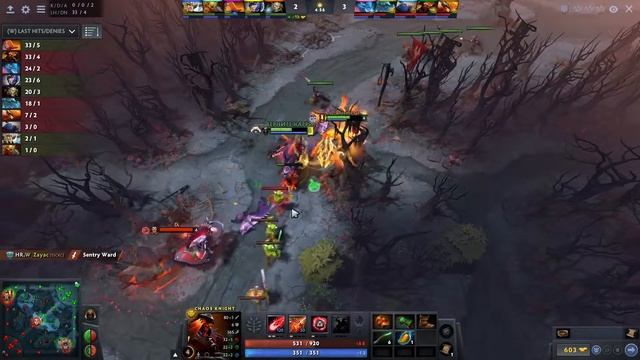 How to Chaos Knight safelane vs Lycan/Skywrath Mage (feat. 9pasha) | First 10 minutes смотреть онлайн