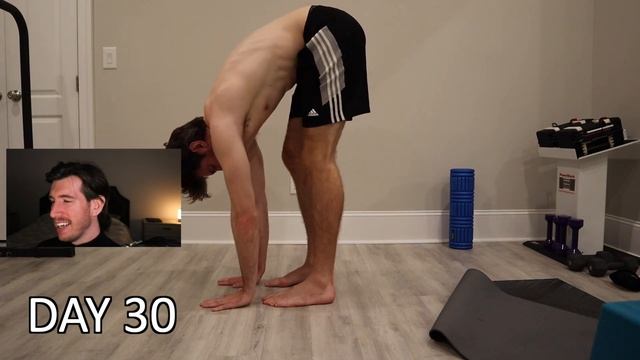 30 Day Hamstring Stretch Progress | Elephant Walk смотреть онлайн