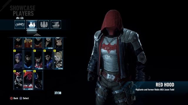 Batman Arkham Knight Red Hood skin смотреть онлайн
