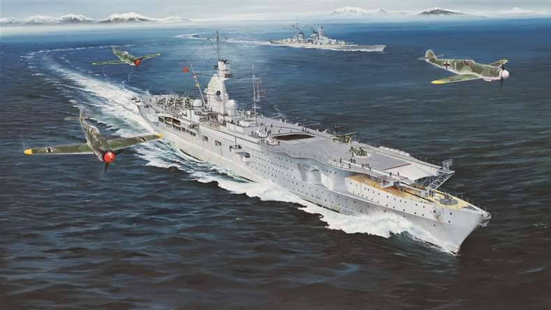 Атака с дирижабля| Авианосец Graf Zeppelin смотреть онлайн