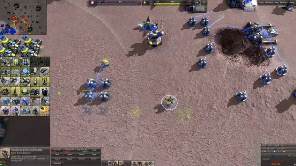 Beyond All Reason Gameplay 1v2 Hard AI Comet Catcher