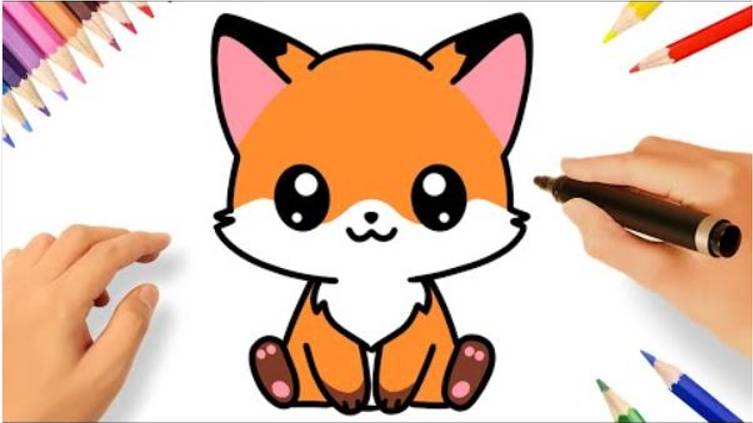 КАК ЛЕГКО НАРИСОВАТЬ МИЛУЮ ЛИСИЦУ смотреть онлайн