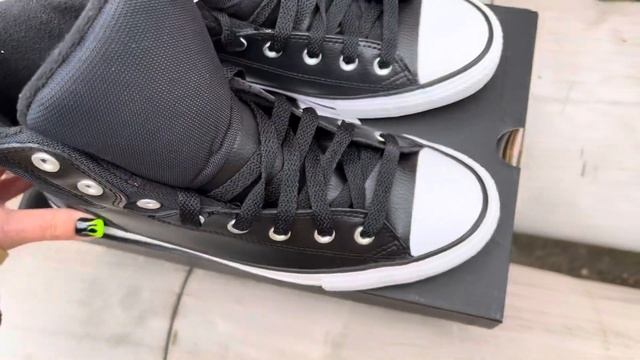 Converse зимние с флисом 171448С смотреть онлайн