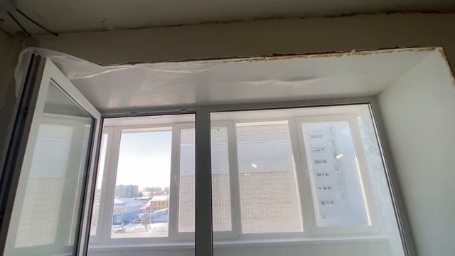 ЗАМЕНА ОКОННЫХ ОТКОСОВ И ПОДОКОННИКОВ В ТРЕШКЕ #откосы #ремонтквартир