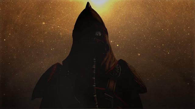 live wallpaper free, warrior, silhouette, mask, flying particles, smoke, light HD 4K смотреть онлайн