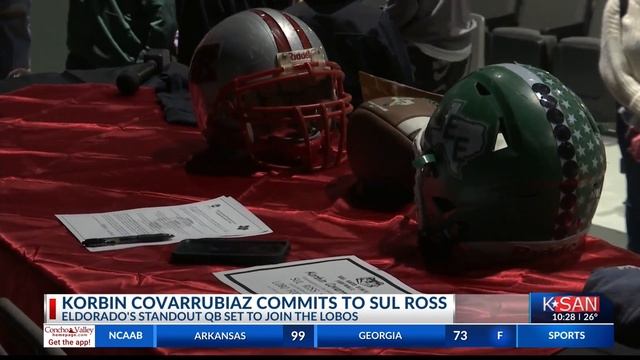 Eldorado standout Korbin Covarrubiaz commit to Sul Ross смотреть онлайн