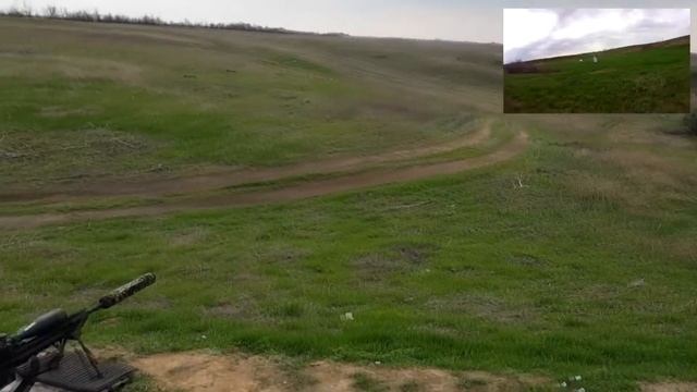 Стрельба на 850 метров ОРСИС Т5000 338LM по гонгу