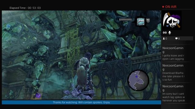 Darksiders 2 Deathinitive Edition, Live PS4 Broadcast смотреть онлайн