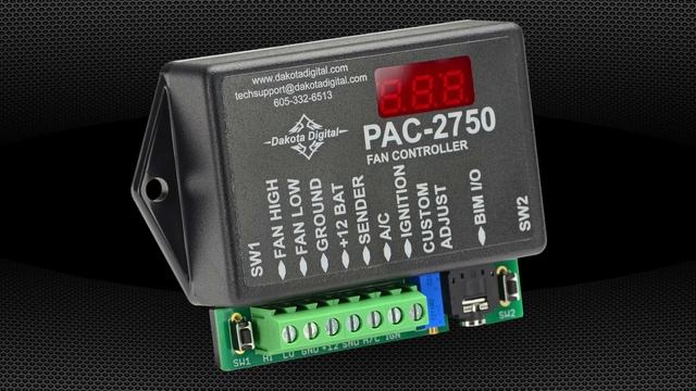 PAC-2750 Electronic Fan Controller смотреть онлайн