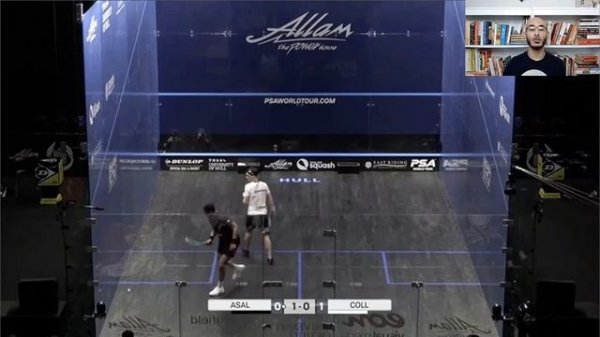PSA Squash 2022: Optimal Positioning with Paul Coll: Spacing, Movement, Awareness, and Anticipation