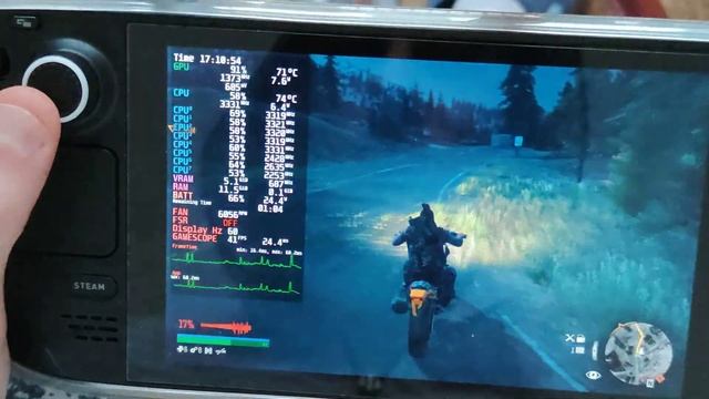 Days Gone on Steam Deck [FPS TEST] смотреть онлайн