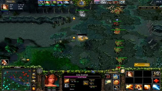 Dota1 atinad stream (lina) ultra Kill смотреть онлайн