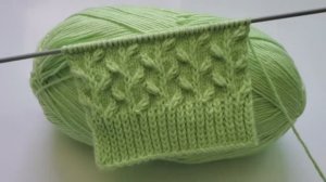 Как связать красивый оригинальный узор спицами без схем? Пошаговый мастер-класс