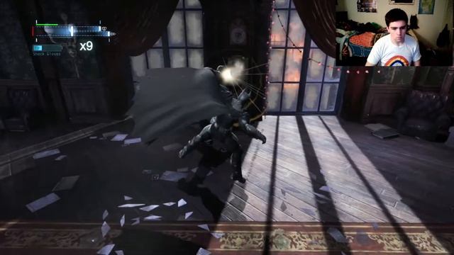 Batman Arkham Origins gameplay walkthrough part 5 BANE! plus FREE ROAM GLITCH OUT OF BOUNDS смотреть онлайн