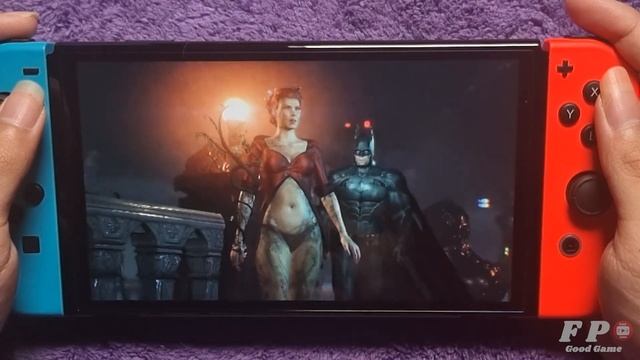 Batman: Arkham Knight - Handheld Gameplay on Nintendo Switch OLED FHD 1440p смотреть онлайн
