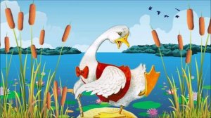 Ушинский Гусь и журавль