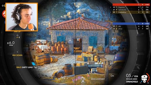 SNIPER ELITE 4 WITH FRIENDS! (Funny Moments) смотреть онлайн