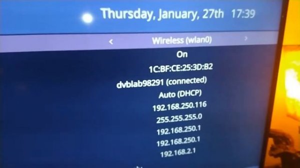 TVIP TV box WIFI setup