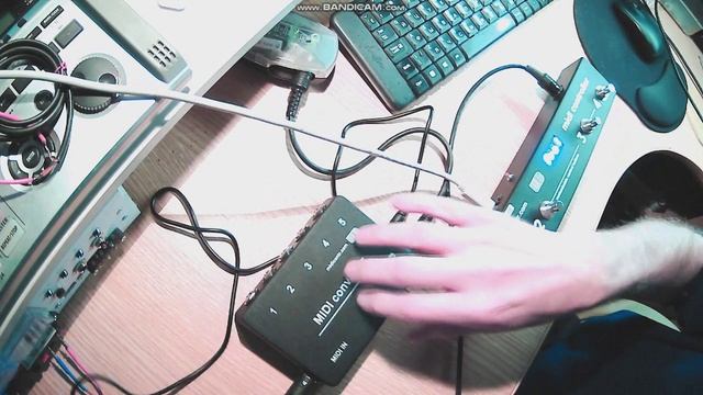 Релейный переключатель с МИДИ управлением (МИДИ конвертер)