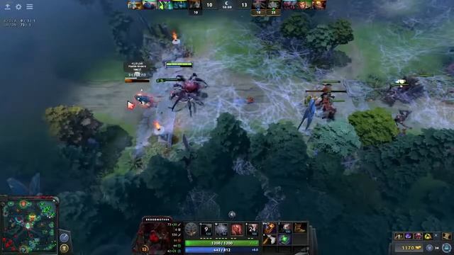 Dota 2 Quest to 7k Part 334 (Broodmother) Mother of All Throwing Teammates смотреть онлайн