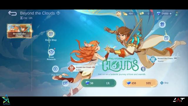 MLBB - BEYOND THE CLOUDS EVENT DRAWS - NEW EDITH AND XAVIAR ANIME SKIN смотреть онлайн