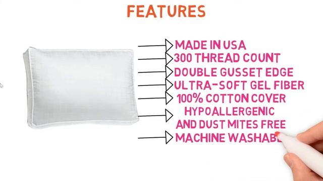 Beyond Down Gel Fiber Side Sleeper Pillow reviews Pillow for side sleeper Beyond Down Gel Pillow смотреть онлайн