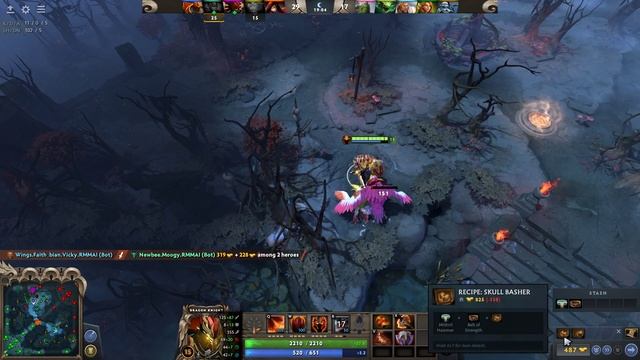Dragon Night vs Unfair Ranked Matchmaking AI - Dota 2 смотреть онлайн