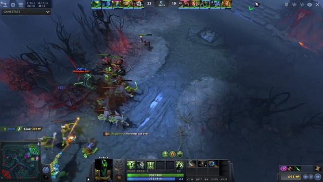 Dota 2 - Rubick highlights - Game 2920437450 смотреть онлайн