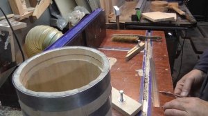 Учимся делать бочки 6.  Дно бочки. Окончательная сборка.