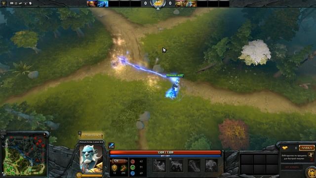 Doppelganger Лансера, не прерывает высасывание урона Разором смотреть онлайн