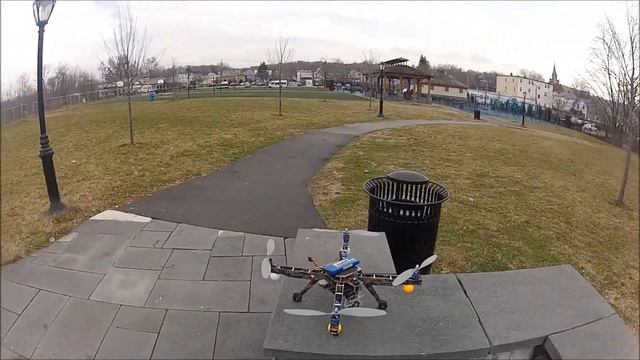 HOVERTHINGS VC-550 ( CAMO ) quadcopter RE-MAIDEN FLIGHT ! part #18 смотреть онлайн