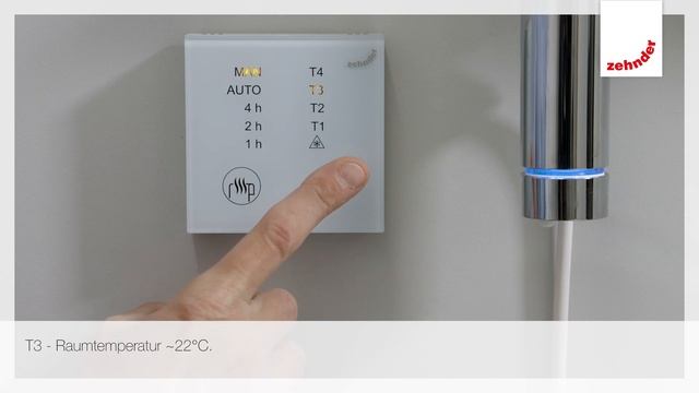 Zehnder Design-Heizkörper: Heizstab WIVAR II – Bedienung mit und ohne Funksteuergerät Modell 1 смотреть онлайн